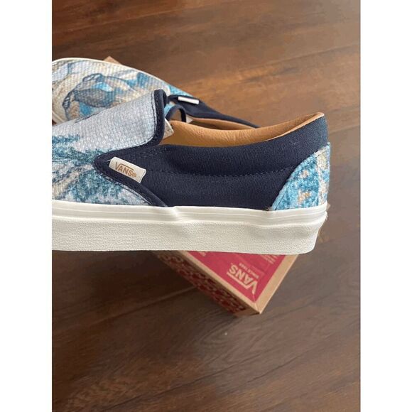 vans slip on Cali Tapestry Bear women size 8.5 - Picture 4 of 8